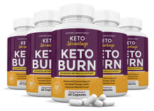 Load image into Gallery viewer, 5 bottles of Keto Advantage Keto Burn Advanced 800mg