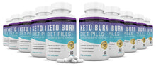 Load image into Gallery viewer, Keto Burn Keto Pills Advanced goBHB Ketogenic Supplement Ketosis Support for Men Women 60 Capsules