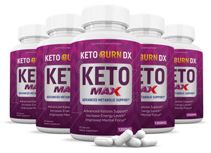 5 bottles of Keto Burn DX Max 1200MG