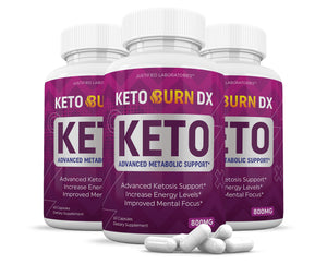 3 bottles of Keto Burn DX 