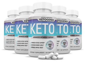 5 bottles of Ketogenix