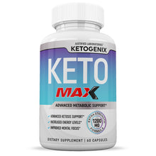 Load image into Gallery viewer, Front facing image of Ketogenix Max 1200MG