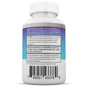 Suggested use and warning of  Ketogenix Max 1200MG