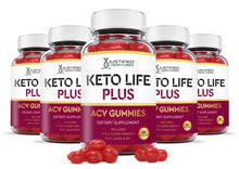 Load image into Gallery viewer, 5 bottles of Keto Life Plus ACV Gummies