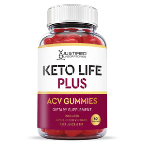 Front facing image of  Keto Life Plus ACV Gummies