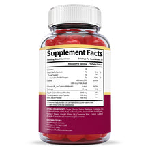 Afbeelding in Gallery-weergave laden, Supplement Facts of 2 x Stronger Keto Life Plus Extreme ACV Gummies 2000mg