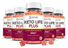 Load image into Gallery viewer, 5 bottles Keto Life Plus Max Gummies