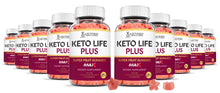 Load image into Gallery viewer, 10 bottles Keto Life Plus Max Gummies