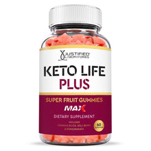 Load image into Gallery viewer, front facing of Keto Life Plus Max Gummies