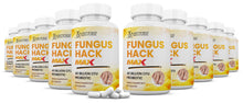 Afbeelding in Gallery-weergave laden, 10 bottles of 3 X Stronger Fungus Hack Max 40 Billion CFU Pills