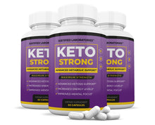 Load image into Gallery viewer, 3 bottles of Strong Keto Pills
