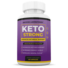Load image into Gallery viewer, Front facing image of  Strong Keto Pills