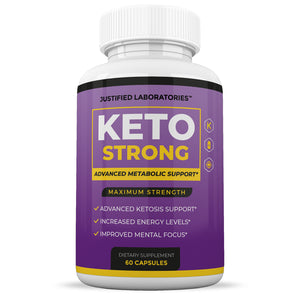 Front facing image of  Strong Keto Pills
