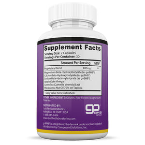 Supplement  Facts of Strong Keto Pills