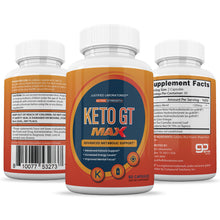 Load image into Gallery viewer, All sides of Keto GT Max 1200MG