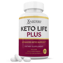 Load image into Gallery viewer, 1 bottle of Keto Life Plus ACV Pills 1275MG