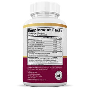 supplement facts of Keto Life Plus Keto ACV Pills