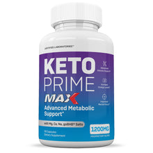 Load image into Gallery viewer, Front facing image of Keto Prime Max 1200MG