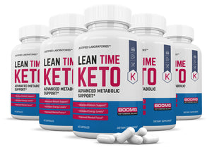 5 bottles of Lean Time Keto Max 1200MG Pills
