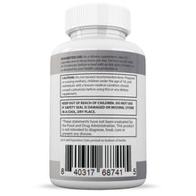 Load image into Gallery viewer, Suggested Use and warnings of Mach 5 Keto ACV Max Pills 1675MG