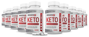 10 bottles of Mach 5 Keto ACV Pills 1275MG