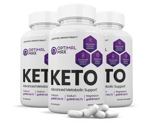 3 bottles of Optimal Max Keto Pills