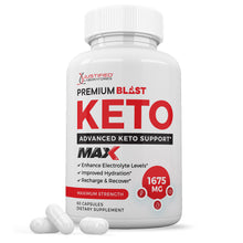 Cargar imagen en el visor de la Galería, 1 bottle of Premium Blast Keto ACV Max Pills 1675MG