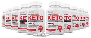 10 bottles of Premium Blast Keto ACV Max Pills 1675MG