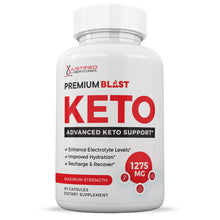 Cargar imagen en el visor de la Galería, front facing of Premium Blast Keto ACV Pills