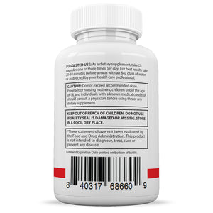 Suggested Use and warnings of Premium Blast Keto ACV Pills 1275MG