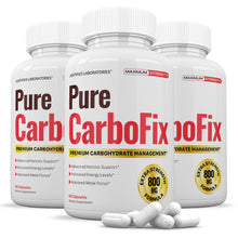 Load image into Gallery viewer, 3 bottles of Pure Carbo Fix for Men Women 60 Capsules