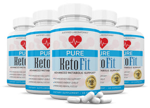 5 bottles of Pure Keto Fit