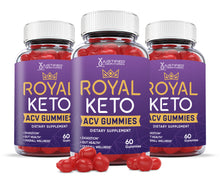 Load image into Gallery viewer, 3 bottles Royal Keto ACV Gummies