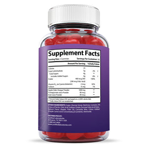 supplement facts of Royal Keto ACV Gummies