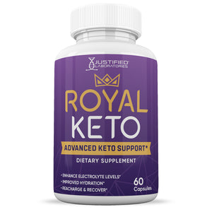 Front facing image of  Royal Keto ACV Pills 1275MG