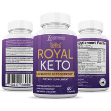 Load image into Gallery viewer, All sides of Royal Keto ACV Pills 1275MG
