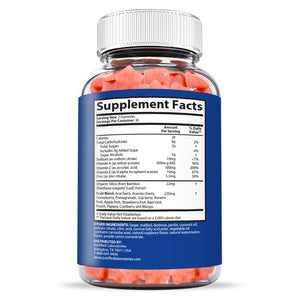 supplement facts of Slim Candy Keto Max Gummies