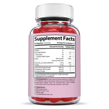 Cargar imagen en el visor de la Galería, supplement facts of Slimming Gummies With Apple Cider Vinegar 100MG