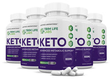 Load image into Gallery viewer, 5 bottles of Trim Life Labs Keto Pills