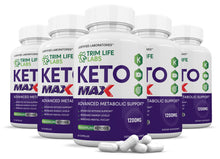 Load image into Gallery viewer, 5 bottles of Trim Life Labs Keto Max 1200MG Pills