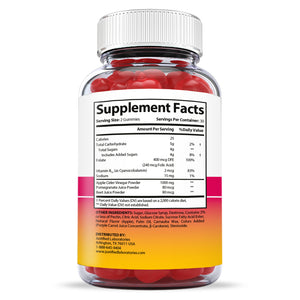 Supplement  Facts of Try Quick Keto ACV Gummies
