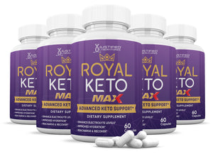 5 bottles of Royal Keto ACV Max Pills 1675MG