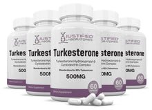 Load image into Gallery viewer, 5 bottles of Turkesterone 500mg 10% Standardized