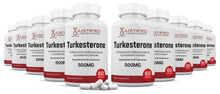 Load image into Gallery viewer, 10 bottles of Turkesterone 500mg 2% Standardized