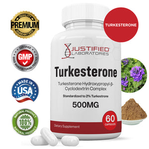 Turkesterone 500mg 2% Standardized