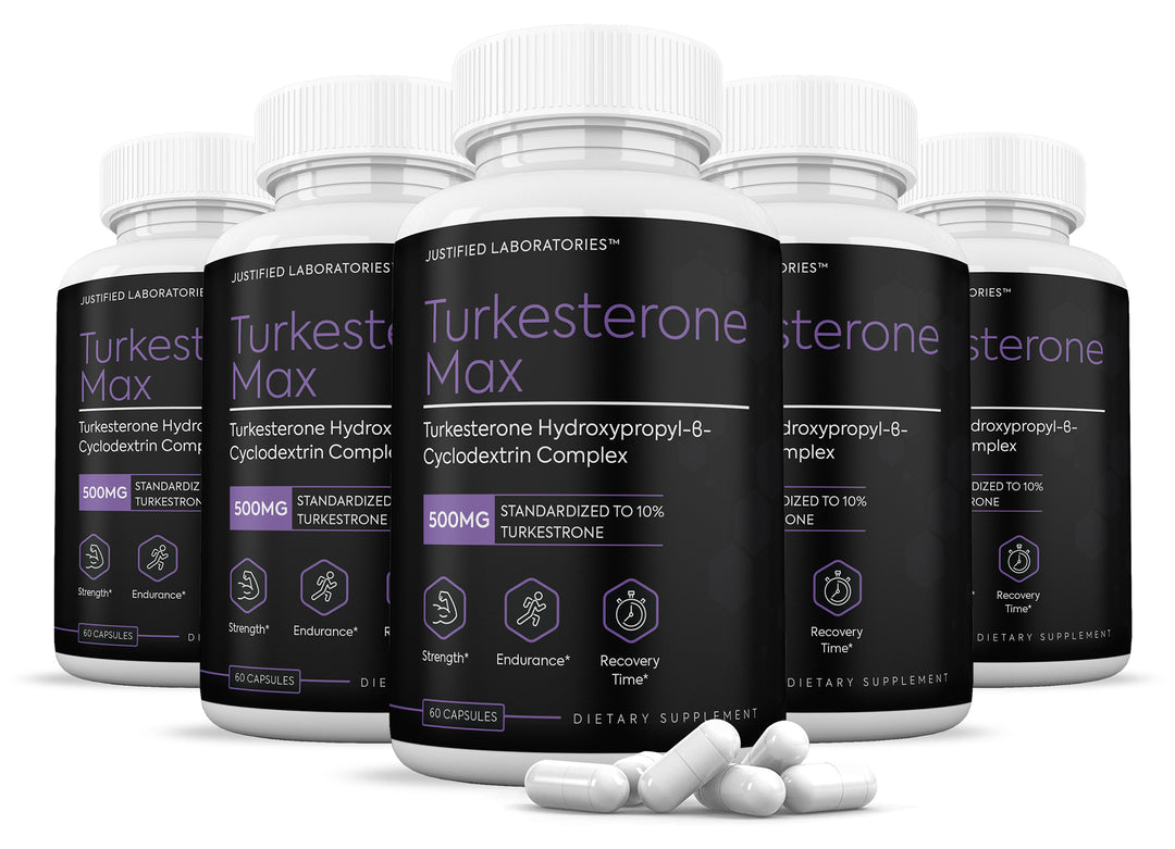 5 bottles of Turkesterone Max 500mg