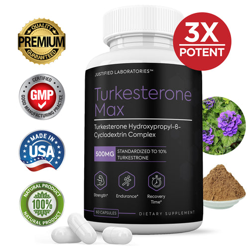 Turkestérone Max 500 mg