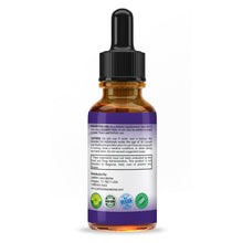 Load image into Gallery viewer, Suggested use and warning of  Organic Elderberry Drops Liquid Extract Daily Immune System Support 250MG Sambucus Nigra for Kids &amp; Adults 