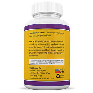 Suggested use and warning of  Resveratrol 1200 